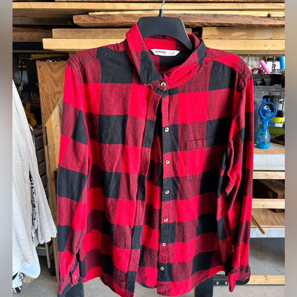 Sonoma Buffalo plaid shirt